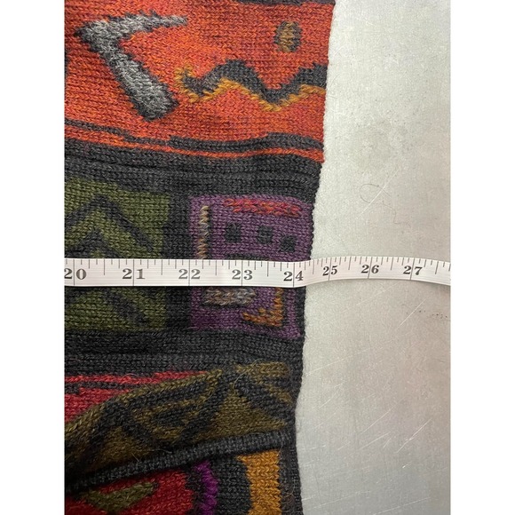 Millma Bolivia Alpaca Cardigan Sweater Womens Small Button Up Art to Wear - Picture 9 of 11